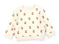 Lil Atelier whitecap gray/cherries sweatshirt